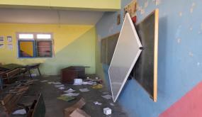 مؤسسة عمومية يطالها التخريب بدوار الكرارفة أولاد الفيلالي بجماعة أولاد عمران إقليم سيدي بنور