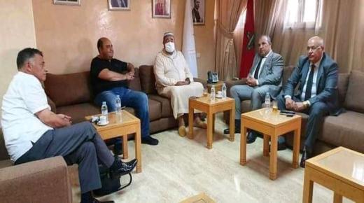 لشكر يستقبل الملتحقين الجدد بحزب الوردة مخداد وبلقشور