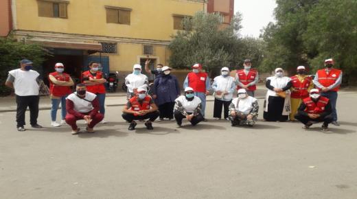 حملة تحسيسية ضد وباء اللعين كوفيد 19 باليوسفية