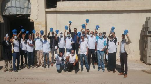 منطمة التجار الأحرار بقيادة كريم اشنكيل يقودنا حملة انتخابية بالمركب التجاري سوق الأحد.