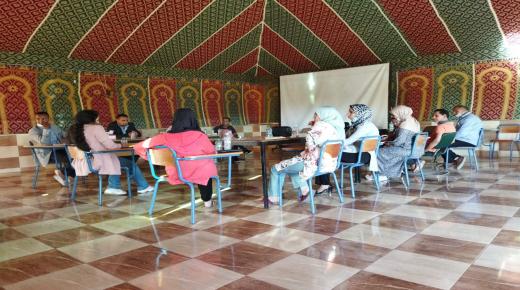 الجمع العام التأسيسي لفرع النقابة الوطنية للتعليم فرع القليعة بإقليم إنزكان أيت ملول