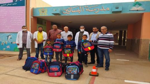 جمعيات المجتمع المدني بايت ملول في بادرة اجتماعية لمساعدة تلاميذ المؤسسات التعليمية بإقليم إنزكان أيت ملول