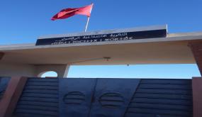 جنبات اعدادية الزرقطوني بحي أزرو ضواحي أيت ملول تتحول إلى نقطة سوداء لمخلفات الازبال