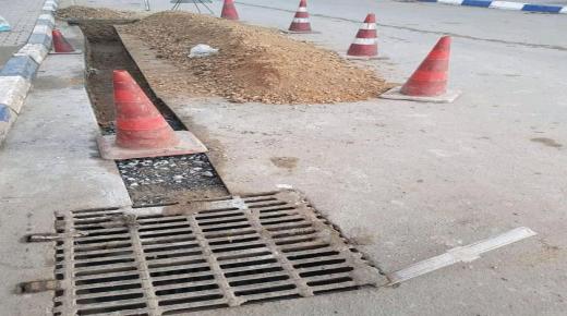 هكذا أصبحت بعض شوارع مدينة الزمامرة بعد نزول أمطار الخير