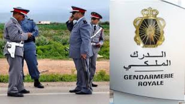 الدرك الملكي بمولاي بوسلهام يتألق في الوصول الى القاتل خلال ساعات