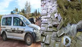 درك الزمامرة يتمكن من حجز كمية مهمة من مخدر الشيرا وأوراق التبغ “طابا” ضواحي سانية بركيك..