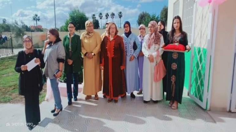 معرض المنتوجات النسائية بمركز التكوين التأهيلي النسوي سيدي بنور بمناسبة اليوم العالمي للمرأة