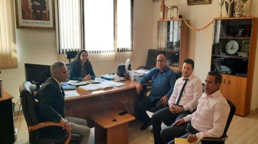 لقاء تنسيقي-تشاوري بين المديرية الاقليمية بسيدي بنور والجماعة الترابية خميس اقصيبة