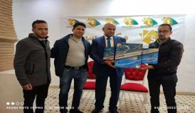 برواق باب الزركان بتارودانت تم الاحتفاء بأحد المبدعين في أمسية تكريمية خاصة