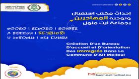 إحداث مكتب استقبال وتوجيه المهاجرين بجماعة أيت ملول