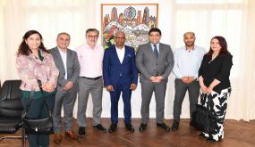 الوزير المهدي بنسعيد يستقبل وفدا عن شبكة المقاهي الثقافية بالمغرب