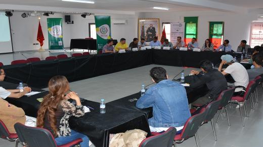 المجلس الجماعي لأيت ملول يشارك طلبة القطب الجامعي في اعداد برنامج عمل الجماعة