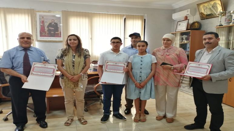 المديرة الاقليمية للتعليم بسيدي بنور تشجع التميز في المنظومة التعليمية