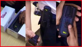 استعمال سلاح BOLAWRAP المتطور لتوقيف شخص مجرم بشكل سريع