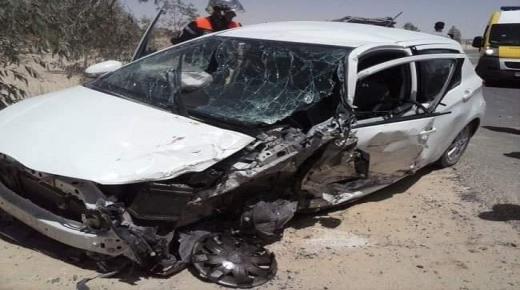 حادثة سير راح ضحيتها أربعة شبان من مدينة الشماعية