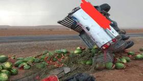 حادثة سير بالطريق الجهوية بين الشماعية وشيشاوة