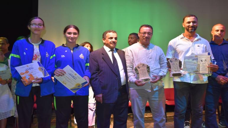 حفل التميز الرياضي: الفرع الإقليمي للجامعة الملكية المغربية للرياضة المدرسية أگادير إدوتنان
