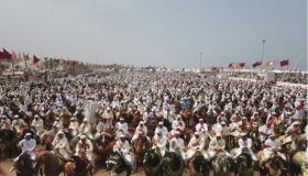 رجال حرموا بمدينة الجديدة يشرفون علي إنجاح موسم مولاي عبد الله امغار