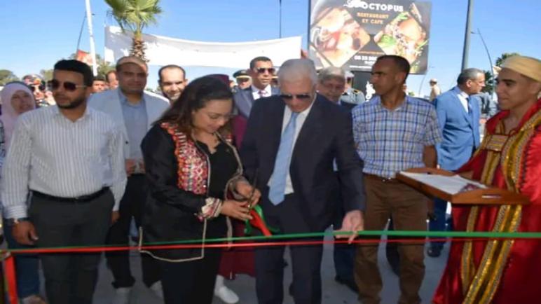 عامل إقليم سيدي بنور الحسن بوكتة يشرف على افتتاح معرض الصناعة التقليدية بالولدية
