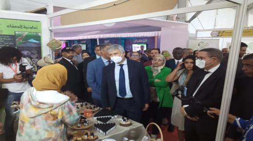 وزير الفلاحة والصيد البحري والتنمية القروية يفتتح المعرض الدولي للمنتوجات المحلية الفلاحية باكادير