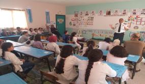 انطلاق الحملة التحسيسية للامن بالوسط المدرسي بمديرية انزكان ايت ملول.