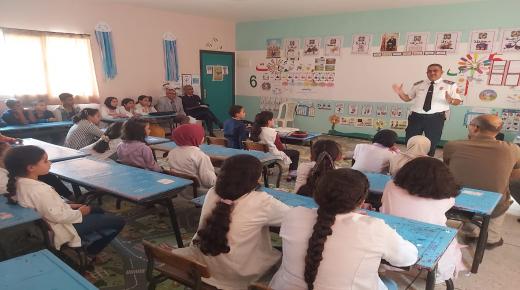انطلاق الحملة التحسيسية للامن بالوسط المدرسي بمديرية انزكان ايت ملول.