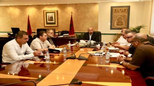 ليموري يجتمع بممثلي فرق المجلس الجماعي استعدادا لعقد دورة أكتوبر 2022