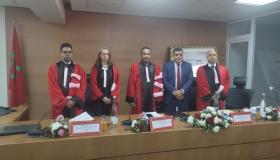 مناقشة أطروحة دكتوراه في القانون الخاص حول موضوع مسؤولية الموثق -دراسةمقارنة-على ضوء التشريعيه المغربي والليبي بكلية ابن زهر باكادير