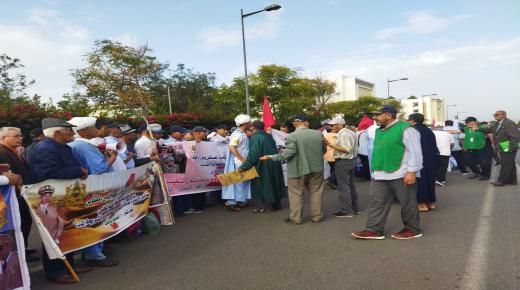 تصريحات بعض قدماء المحاربين العسكريين المتقاعدين بالرباط