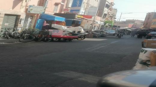 الملك العمومي بشوارع إقليم إنزكان في حماية من….!!!