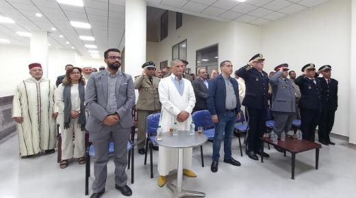 ترأس السيد رئيس الدائرة بأولاد عمران إقليم سيدي بنور حفل الإنصات للخطاب الملكي السامي