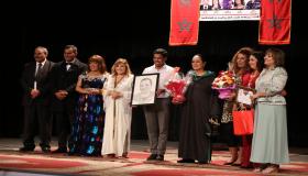 جمعية عبد مولى الزياتي ” تكرم القاضية الشهيرة ” رشيدة احفوض في يوم تخليدا للذكرى المسيرة الخضراء