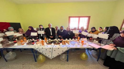 حفل تتويج الخريجات بمركز التكوين التأهيلي النسوي بالزمامرة