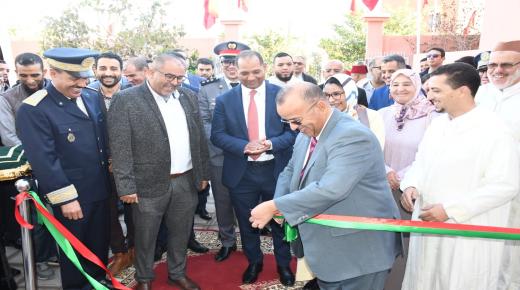 السيد عامل عمالة إنزكان أيت ملول يشرف على تدشين مقر دائرة أحواز و يفتتح أشغال القافلة الطبية بأولاد داحو