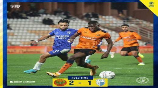 نهضة بركان يعمق جرح إتحاد طنجة بإنتصار ثمين