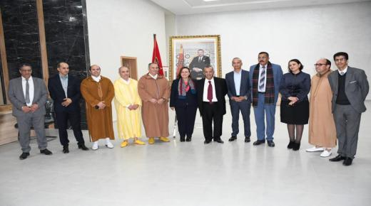 زيارة السيدة الوزيرة عواطف حيار وزيرة التضامن و الإدماج الاجتماعي و الأسرة لدعم إحداث الجهاز الترابي المندمج لحماية الطفولة على مستوى عمالة إنزكان أيت ملول