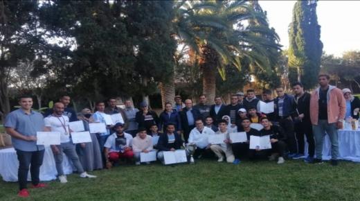 تتويج ابطال المغرب في الانقاد الرياضي من جمعية امل انزكان.