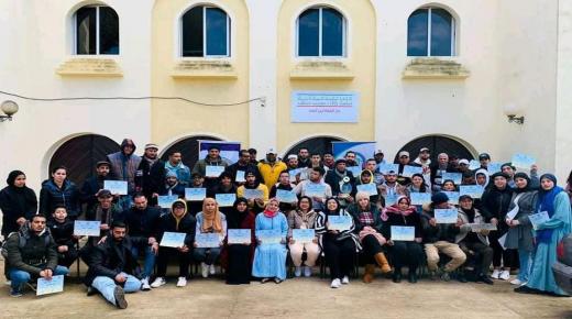 تدريب وطني السوسيو تربوي دورة عبد الخالق النجاري على مدى ثلاث أيام بمدينة ابن أحمد إقليم سطات