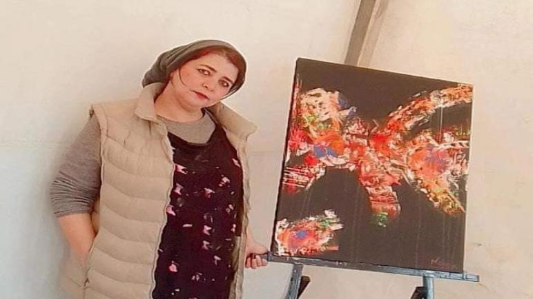 الفنانة التشكيلية المغربية المبدعة نعيمة بوعونات فى حوار مع جريدة “مشاهد بريس”