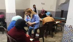 قافلة طبية متعددة التخصصات بدوار الكرارفة أولاد الفيلالي التابع لجماعة أولاد عمران إقليم سيدي بنور