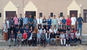 جانب من الدورة العامة لتداريب أطر المخيمات الدرجة الأولى بمركز أولاد دحو بجهة سوس ماسة