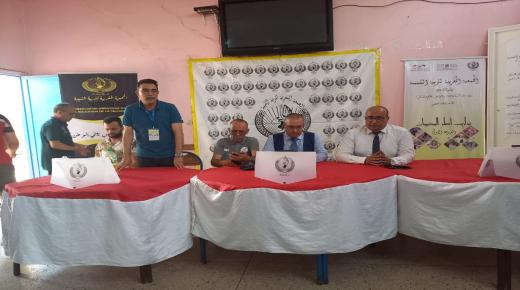 زيارة تفقدية للمدير الجهوي لمراكز التدريب الوطني لأطر المخيمات بمديرية تارودانت جهة سوس ماسة