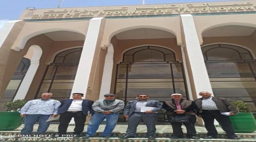 القطب الحقوقي بإقليم تارودانت يعقد لقاء مع عامل الإقليم