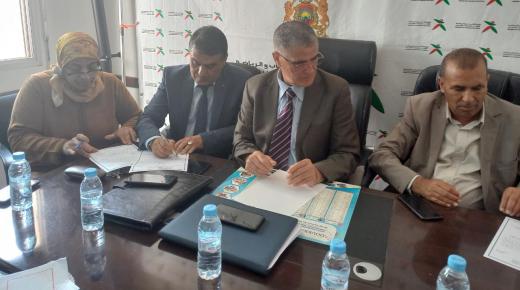 حفل تنصيب السيد: “صالح البرهمي” مديرا إقليميا بالمديرية الإقليمية لوزارة الشباب والثقافة والتواصل -قطاع الشباب- سيدي بنور