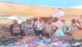 زيارة التنسيقية ضد ترحيل السوق الأسبوعي بالزمامرة للباعة وتهنيئتهم بالتراجع عن ترحيل السوق