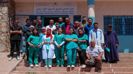 ساكنة المناطق الجبلية بجماعة تيقي بإقليم أكادير إداوتنان تستفيد من حملة طبية