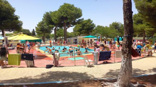 براعم أولاد عمران إقليم سيدي بنور تستفيد من البرنامج الوطني للتخييم 2023 بالمخيم الجماعي إيموزار كندر