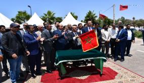 السيد عامل عمالة إنزكان أيت ملول يواصل فعاليات الذكرى الرابعة و العشرين لعيد العرش المجيد