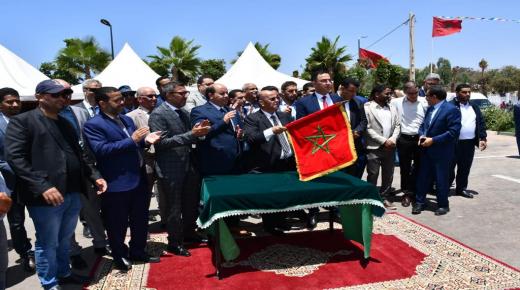 السيد عامل عمالة إنزكان أيت ملول يواصل فعاليات الذكرى الرابعة و العشرين لعيد العرش المجيد