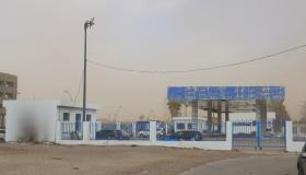 انهيار محطة سيارة الأجرة بالزمامرة التي لم تدشن بعد بسبب الرياح القوية